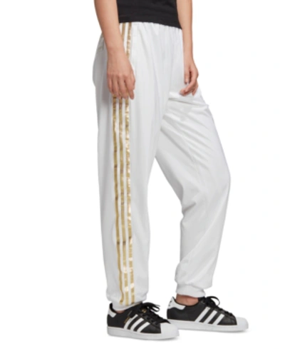 Shop Adidas Originals Women's Superstar 2.0 Track Pants In White