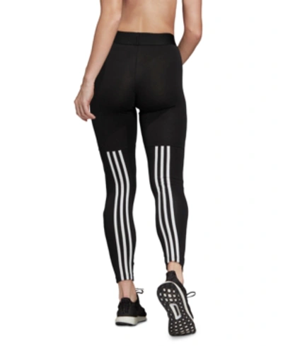 Shop Adidas Originals Adidas Women's Must Have 3-stripe Leggings In Black/white