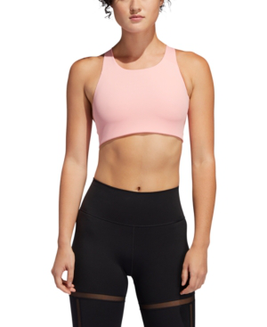 Adidas Originals Adidas Women's Ultimate Alpha Bra In Glory Pink | ModeSens