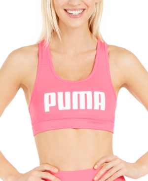 pink puma sports bra