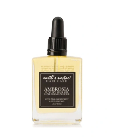 Shop Earth's Nectar Ambrosia Hair Oil, 2 oz