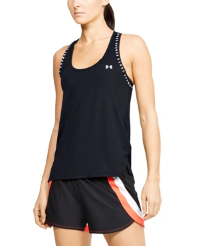 Shop Under Armour Women's Knockout Tank In Black