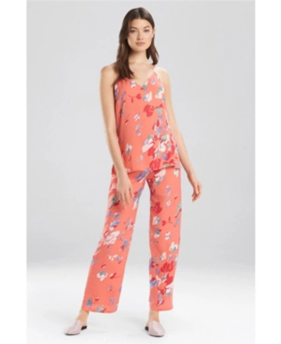 Shop Josie Flora Siesta Cami Pajama Set In Coral Punch