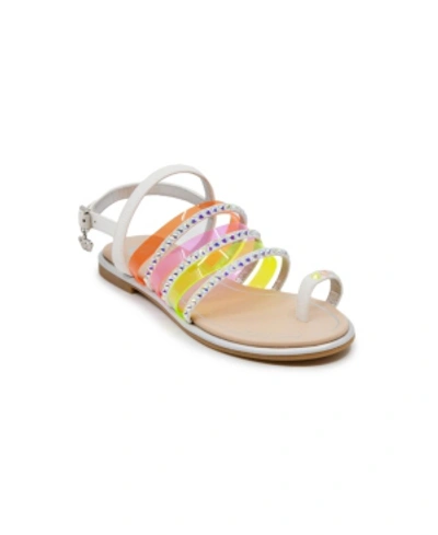 Shop Juicy Couture Little And Big Girls Cambria Way Sandals In Multi