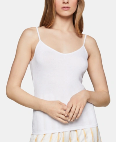 Shop Bcbgeneration Sleeveless Ribbed Knit Cami In White