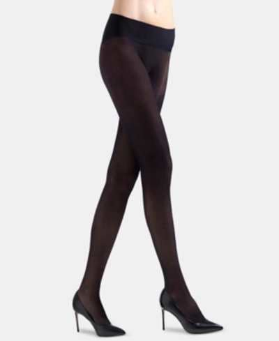 Shop Natori Women's Revolutionary Sheer Control Top Pantyhose In Black