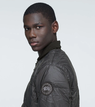 Shop Canada Goose Harbord Down-filled Jacket In Black