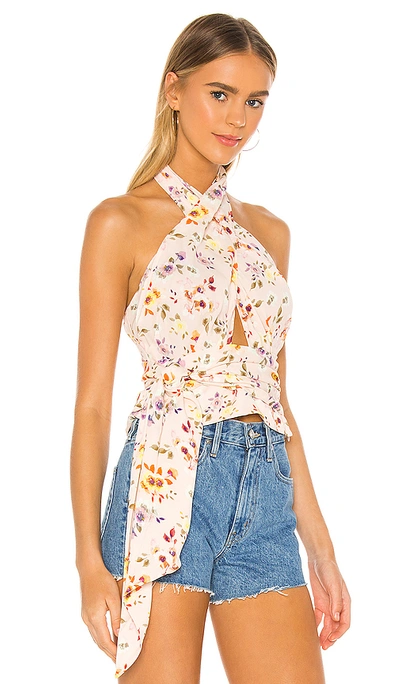 Shop Lovers & Friends The Darci Top In Multi Poppy Floral