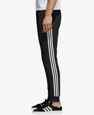 Shop Adidas Originals Adidas Men's Originals Superstar Track Pants In Black