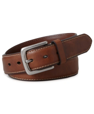 Fossil Men's Griffin Leather Belt In Brown