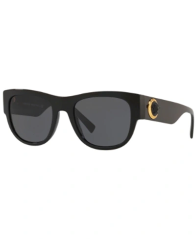 Shop Versace Sunglasses, Ve4359 55 In Black / Grey