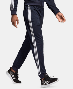 adidas mens 3 stripe joggers