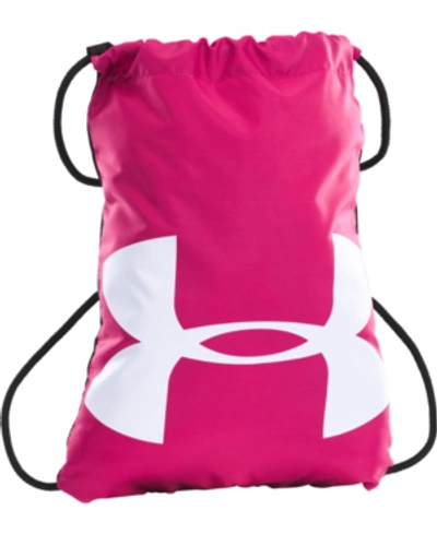 Shop Under Armour Men's Logo Sackpack In Tropic Pink