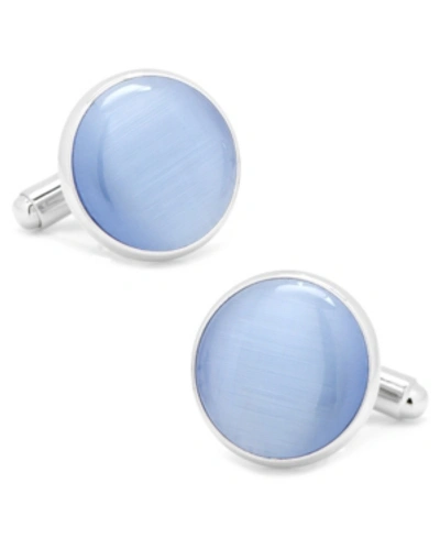 Shop Cufflinks, Inc Cats Eye Cufflinks In Blue