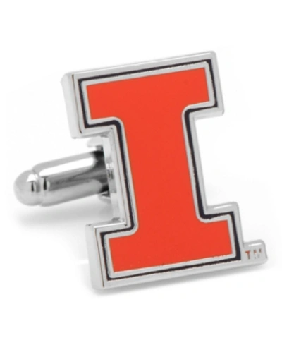 Shop Cufflinks, Inc University Of Illinois Fighting Illini Cufflinks In Orange