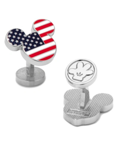 Shop Cufflinks, Inc Stars And Stripes Mickey Mouse Cufflinks In Multi