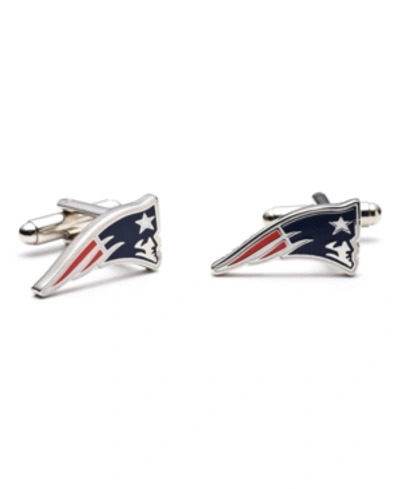 Shop Cufflinks, Inc New England Patriots Cufflinks In Blue