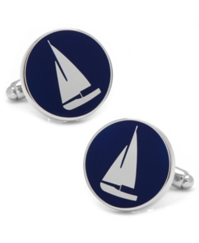 Cufflinks, Inc Sailboat Cufflinks In Blue