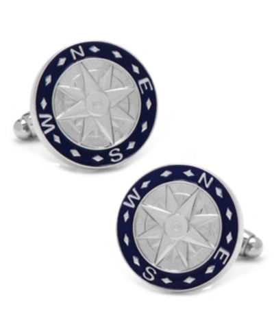 Shop Cufflinks, Inc Compass Cufflinks In Blue