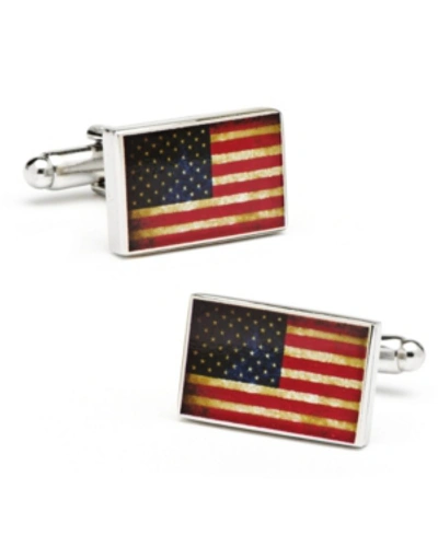 Shop Cufflinks, Inc Vintage Usa Flag Cufflinks In Red