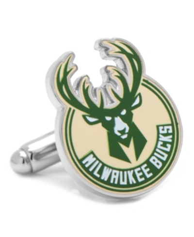 Shop Cufflinks, Inc Milwaukee Bucks Cufflinks In Green