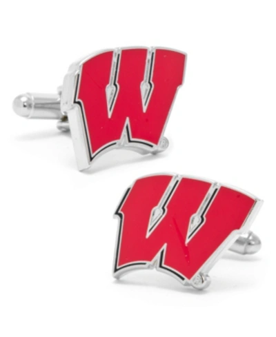 Shop Cufflinks, Inc University Of Wisconsin Badgers Cufflinks In Red