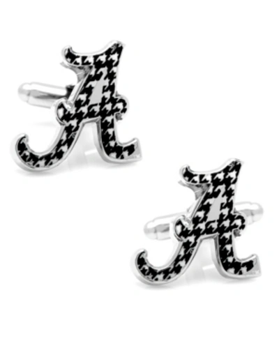 Shop Cufflinks, Inc University Of Alabama Hounds Tooth Cufflinks In Black