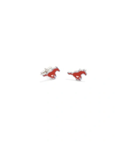 Shop Cufflinks, Inc Smu Mustangs Cufflinks In Red