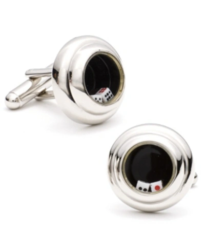 Shop Cufflinks, Inc Dice Game Cufflinks In Silver