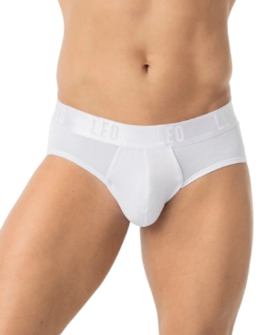 Shop Leo Brief With Advanced Fit In White