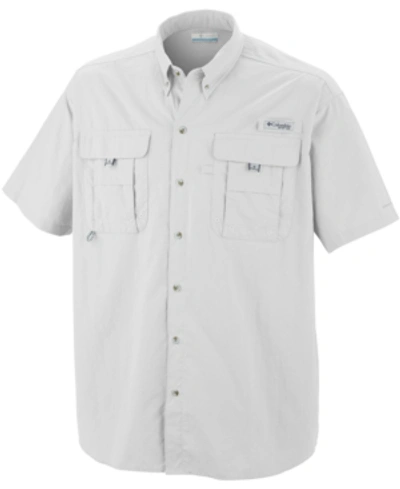 Shop Columbia Men's Big & Tall Bahama Ii Short Sleeve Shirt In White