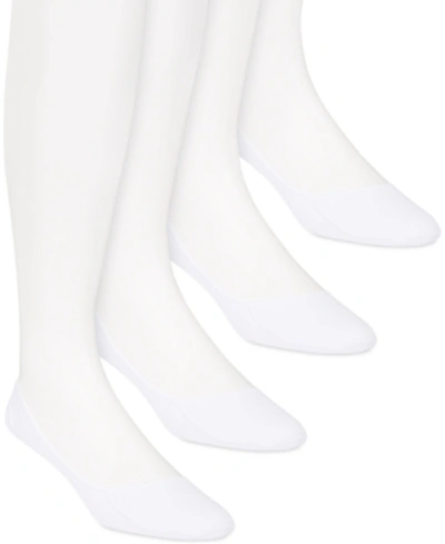 Shop Calvin Klein Men's 4-pk. No-show Socks In White