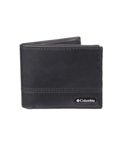 Shop Columbia Rfid Passcase Men's Wallet In Black