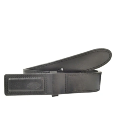 Shop Dickies Men's No Scratch Leather Covered Mechanic Belt In Black