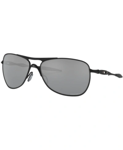 Shop Oakley Crosshair Sunglasses, Oo4060 In Matte Black/prizm Black