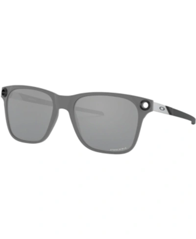 Shop Oakley Apparition Sunglasses, Oo9451 55 In Satin Concrete/prizm Black