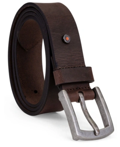 Shop Timberland Pro 40mm Rivet Belt In Brown