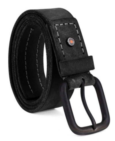 Shop Timberland Pro 40mm Double Stitch Belt In Black