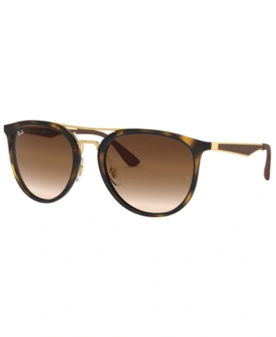 Shop Ray Ban Ray-ban Sunglasses, Rb4285 55 In Light Havana/brown Gradient