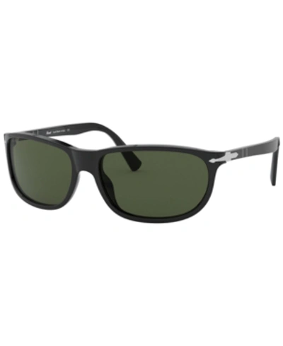 Shop Persol Sunglasses, Po3222s 62 In Black/green