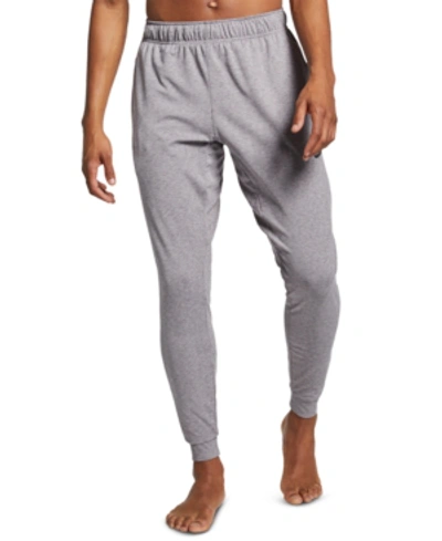 Shop Nike Men's Dri-fit Yoga Pants In Gunsmoke
