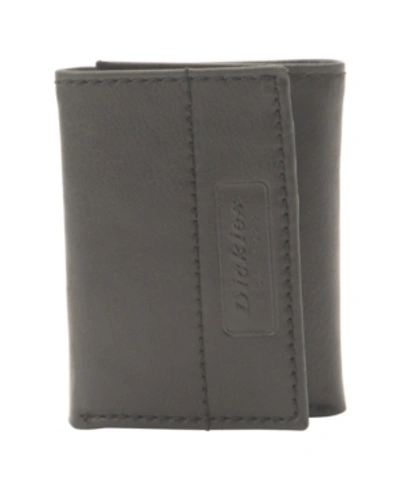 Shop Dickies Trifold Men's Wallet In Black
