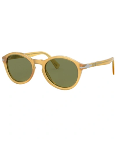 Shop Persol Unisex Sunglasses, Po3237s In Miele/green
