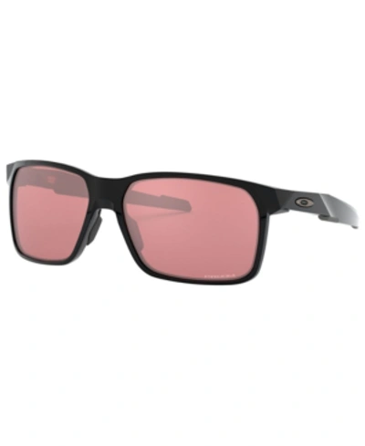 Shop Oakley Portal X Sunglasses, Oo9460 59 In Polished Black/prizm Dark Golf