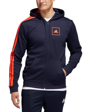mens adidas tape hoodie