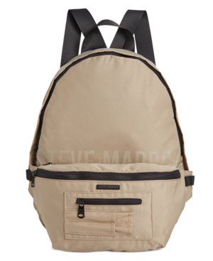 steve madden tan backpack