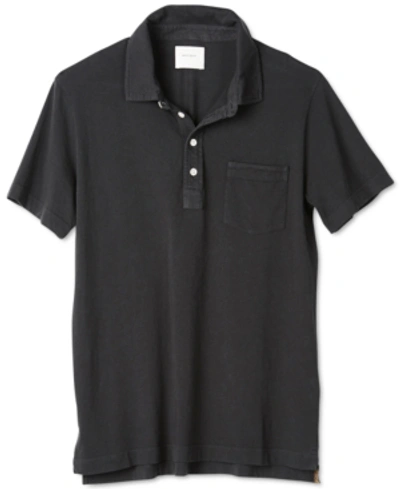 Shop Billy Reid Men's Pensacola Slim-fit Polo Shirt In Black