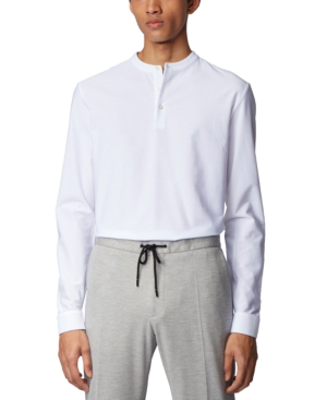 hugo boss henley shirt