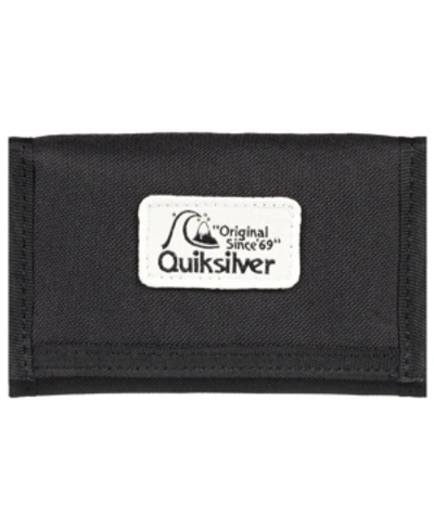 Shop Quiksilver Men's The Everydaily Wallet In Black