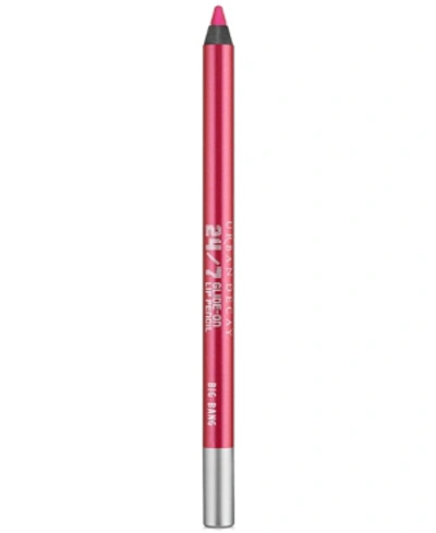 Shop Urban Decay Vice 24/7 Glide-on Lip Liner Pencil In Big Bang (bright Pink Sparkle)